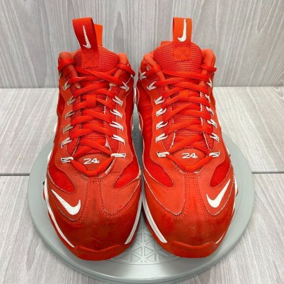 Nike Air Max 360 Diamond Griffey Red Leather Athletic Sneaker Shoes Mens Sz 9.5 - Picture 6 of 15